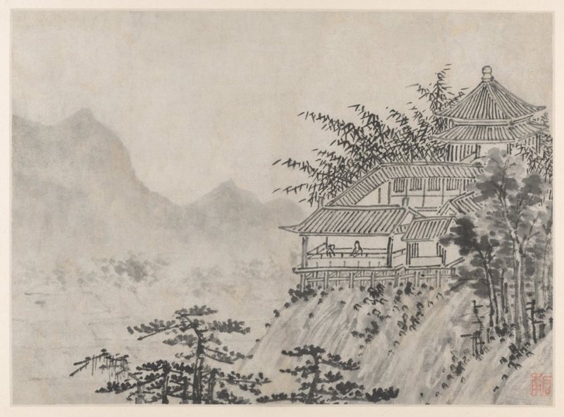 The Thousand Acres of Clouds, from Twelve Views of Tiger Hill, Suzhou